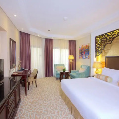 Отель Marjan Island Resort & Spa Managed by AccorHotels 5* Улучшенный номер с различными типами кроватей фото 10