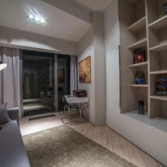 Апартаменты 40th+ Floor Luxury Apartments in Sky Tower Люкс с различными типами кроватей фото 13