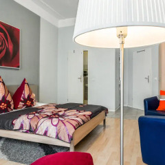 Апартаменты Pension 1A Apartment Стандартный номер с двуспальной кроватью фото 9