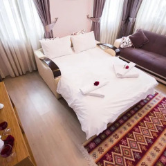 Апартаменты Feyza Apartments Семейные апартаменты с двуспальной кроватью фото 6