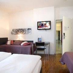 Hotel Hottingen 2* Стандартный номер с различными типами кроватей фото 4