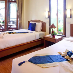 Отель Aonang Cliff View Resort 3* Бунгало Делюкс с различными типами кроватей