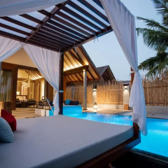 Отель Furaveri Island Resort & Spa 5* Вилла Garden с различными типами кроватей фото 6