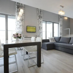 Апартаменты Dom & House - Apartments Waterlane Люкс с различными типами кроватей фото 4