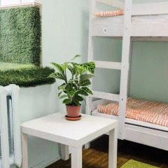 Хостел Old Flat на Невском Кровать в общем номере с двухъярусной кроватью фото 8