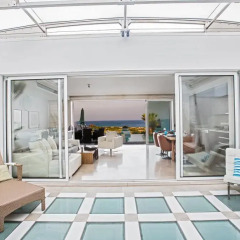 Отель Leana Front Line Villa Кипр, Протарас - отзывы, цены и фото номеров - забронировать отель Leana Front Line Villa онлайн балкон