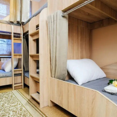 Hostel Platskart Кровать в общем номере с двухъярусной кроватью фото 8