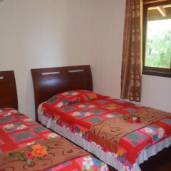 Отель Moorea Golf Lodge 3* Бунгало с различными типами кроватей фото 10