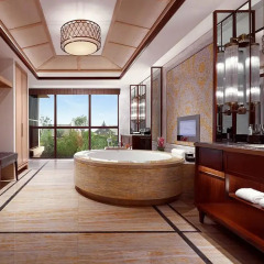 Отель Wanda Vista Resort Xishuangbanna ванная