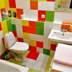 Гостиница Studio Apartment na MOPRA 2 в Иркутске отзывы, цены и фото номеров - забронировать гостиницу Studio Apartment na MOPRA 2 онлайн Иркутск ванная