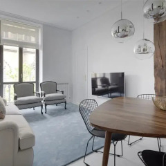 Отель Easo Garden Apartment by FeelFree Rentals Испания, Сан-Себастьян - отзывы, цены и фото номеров - забронировать отель Easo Garden Apartment by FeelFree Rentals онлайн комната для гостей фото 5