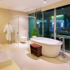 Отель ONE°15 Marina Club Singapore 4* Люкс повышенной комфортности с различными типами кроватей фото 3