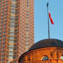 Отель Hampton by Hilton Frankfurt City Centre Messe городской автобус