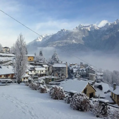 Отель B&B Il Paradiso Mozzio Стандартный номер фото 5