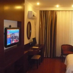 GreenTree Inn Jiangxi Jiujiang Shili Avenue Business Hotel 2* Стандартный номер с 2 отдельными кроватями фото 4