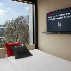 Отель citizenM Tower of London 4* Стандартный номер с различными типами кроватей фото 3