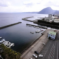 Отель Beppu Fujikan Беппу балкон