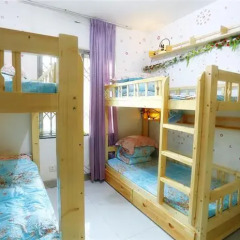 Ganzhou Qixi International Youth Hostel Кровать в женском общем номере с двухъярусной кроватью фото 13