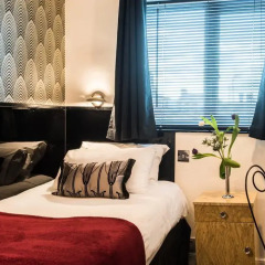 Отель Paskins Brighton 3* Стандартный номер с различными типами кроватей (общая ванная комната) фото 4