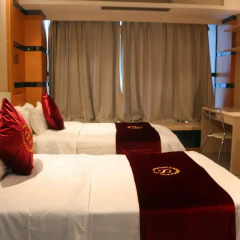 Апартаменты She & He Service Apartment - Huifeng Стандартный номер с 2 отдельными кроватями фото 6