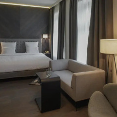 Отель Pullman Riga Old Town Улучшенный номер с различными типами кроватей фото 8