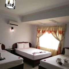 Hue Valentine Hotel 2* Стандартный семейный номер с двуспальной кроватью фото 3