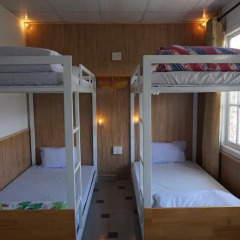 Dalat Backpackers Hostel Кровать в общем номере фото 9
