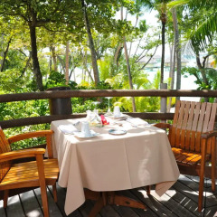Отель Le Taha'a Island Resort & Spa балкон