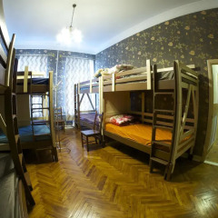 Hostel Shtraus House Кровать в общем номере двухъярусные кровати фото 7