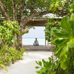 Отель LUX South Ari Atoll фитнесс-зал фото 2