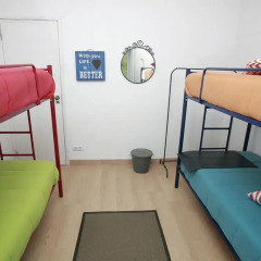 Ericeira In Love Hostel Кровать в общем номере с двухъярусной кроватью фото 5