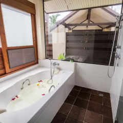 Отель Coco Palm Beach Resort 3* Бунгало с различными типами кроватей фото 5