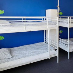 Отель CheapSleep Helsinki Кровать в общем номере с двухъярусной кроватью фото 2