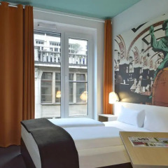 B&B Hotel Leipzig-City 2* Стандартный номер с двуспальной кроватью фото 3