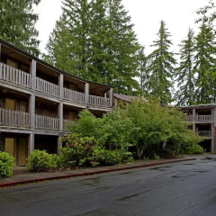 Отель Lake Quinault Lodge Куинолт парковка
