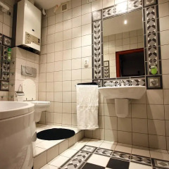 Отель Velvet Apartament Kopińska ванная