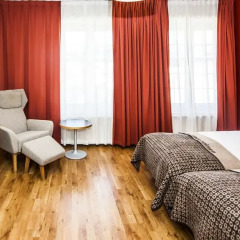 Отель Hotell Bondeheimen 3* Стандартный номер с двуспальной кроватью фото 14