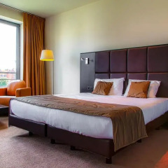 Отель Diamant Suites Brussels EU (ex Premier Suites Brussels Lounge) Представительский люкс с различными типами кроватей фото 2