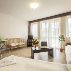 Отель Prater Residence 3* Улучшенные апартаменты с различными типами кроватей фото 6