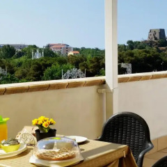 Отель B & B La Rosa dei Venti Scalea Скалея балкон
