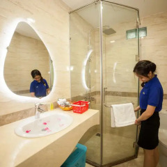 Hotel La Perle Hue 3* Номер категории Эконом с различными типами кроватей фото 5