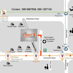 Отель FIRST 1 Boutique House at Sukhumvit 1 с домашними животными