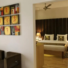 Hotel Jivitesh 4* Номер Делюкс с различными типами кроватей фото 5