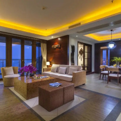 Отель Serenity Coast All Suite Resort Sanya 5* Люкс с различными типами кроватей фото 5