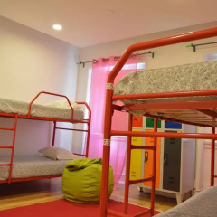 Terrace Lisbon Hostel Кровать в общем номере с двухъярусной кроватью фото 5