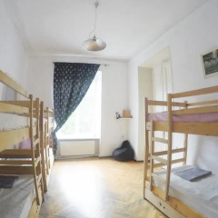 Opera Rooms&Hostel Кровать в общем номере с двухъярусной кроватью фото 5