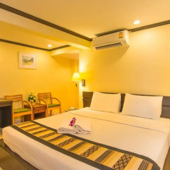 Krabi City Seaview Hotel 2* Улучшенный номер с различными типами кроватей фото 6