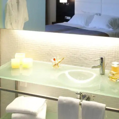 Hotel Porta Fira 4* Sup 4* Стандартный номер с различными типами кроватей фото 13
