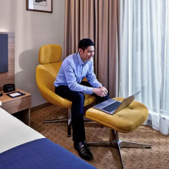 Отель Holiday Inn Express Singapore Orchard Road 3* Стандартный номер с различными типами кроватей фото 2