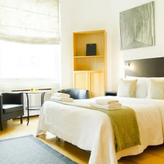 Апартаменты Studios 2 Let Serviced Apartments - Cartwright Gardens Студия Делюкс с различными типами кроватей фото 3